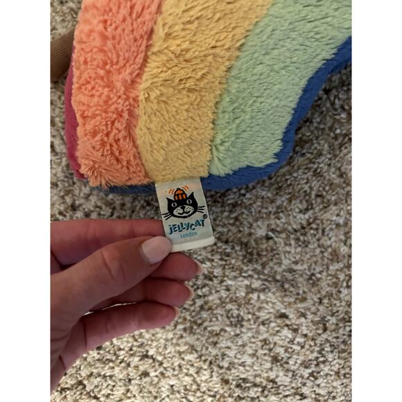 Jellycat Medium Amuseable Rainbow Kids Plush Toy - Picture 2 of 3